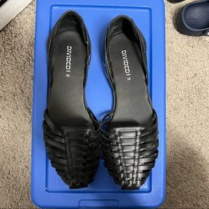 Huarache woven Flats